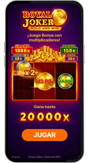 Pantalla de introducción de la ronda de bonificación
